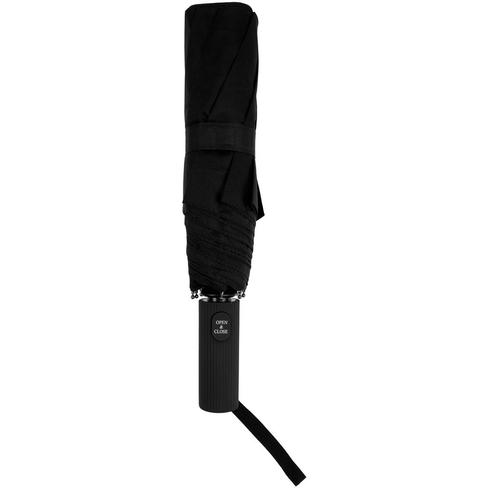 Зонт складной Ribbo, черный (Миниатюра WWW (1000))