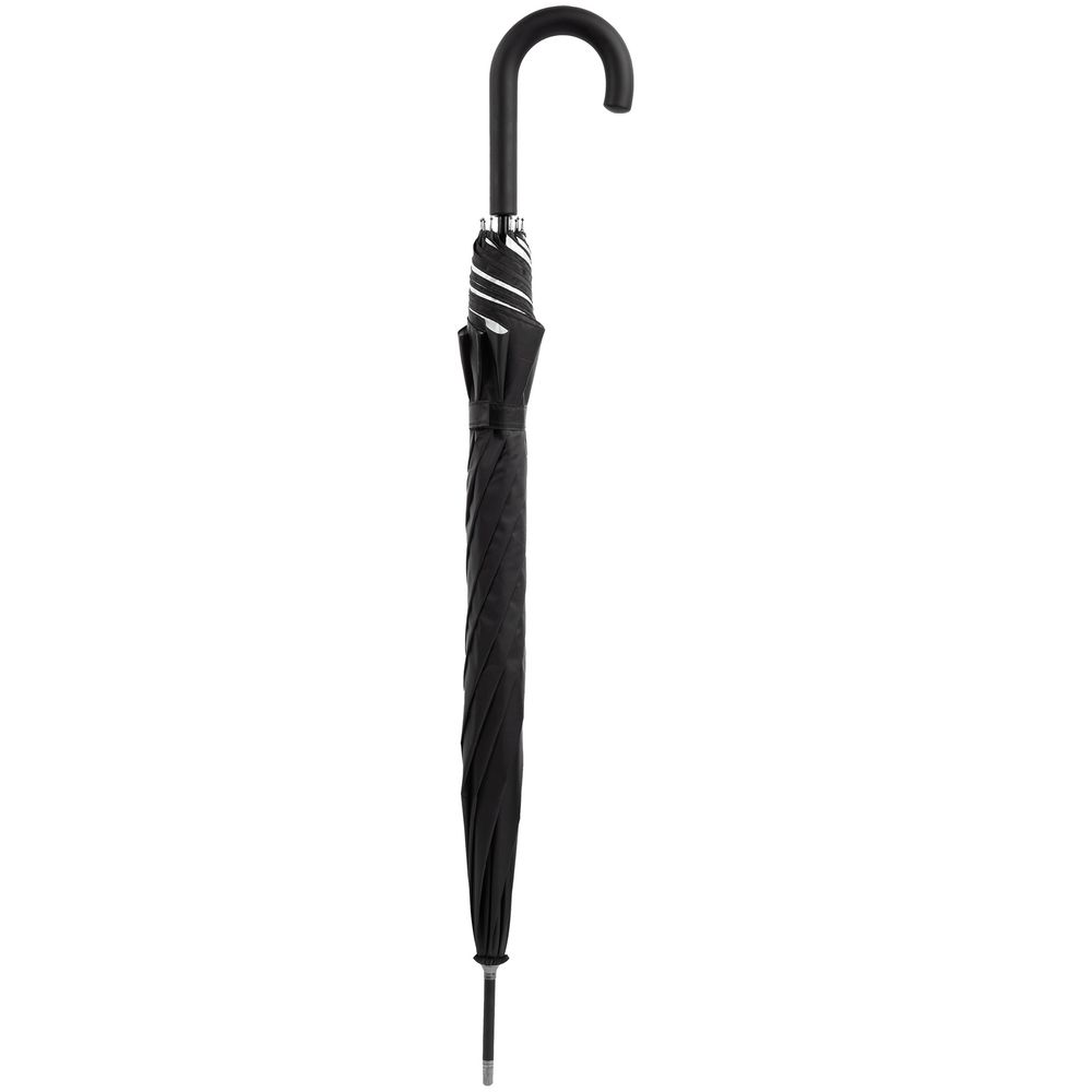 Зонт-трость Silverine, черный (Миниатюра WWW (1000))