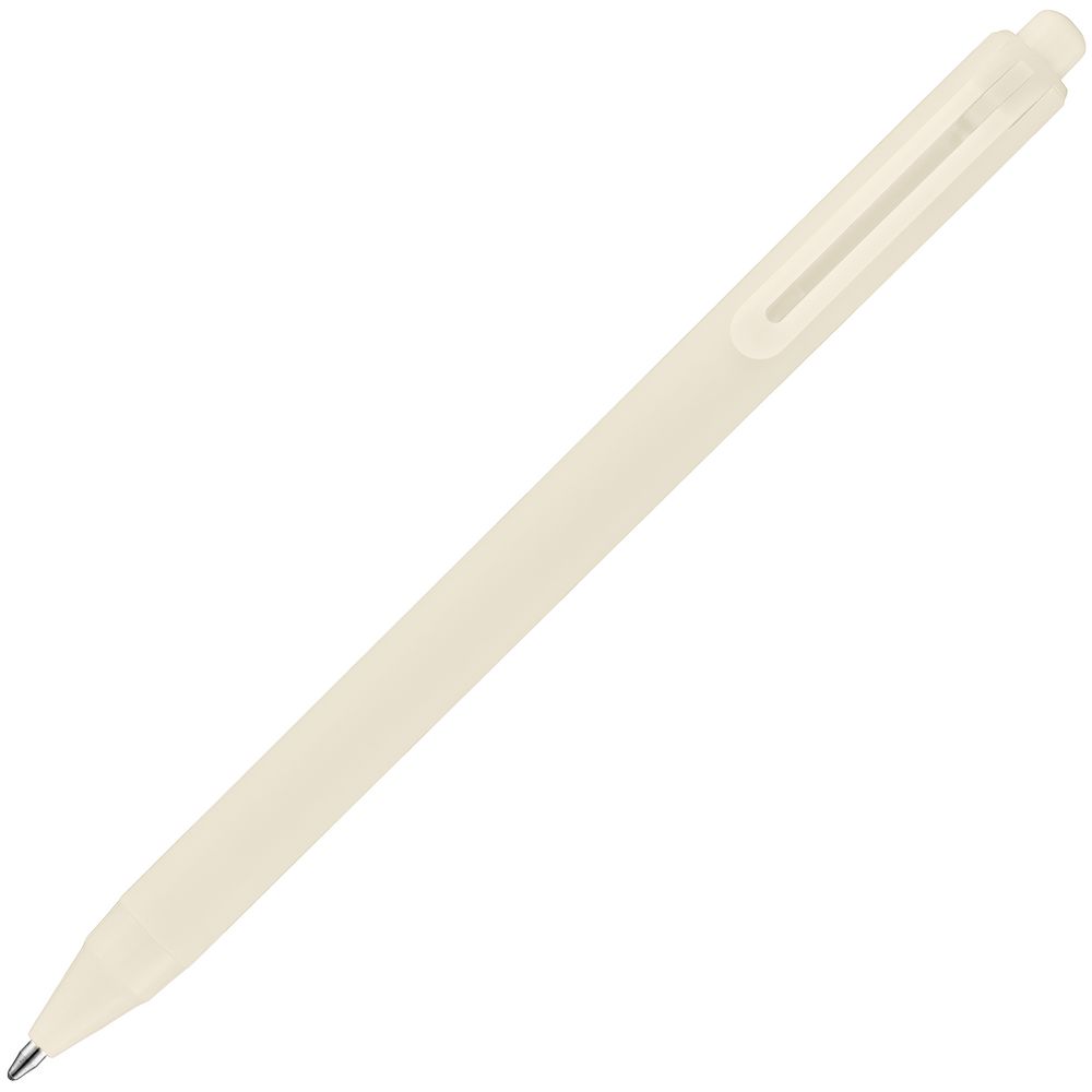 Ручка шариковая Cursive Soft Touch, бежевая (Миниатюра WWW (1000))