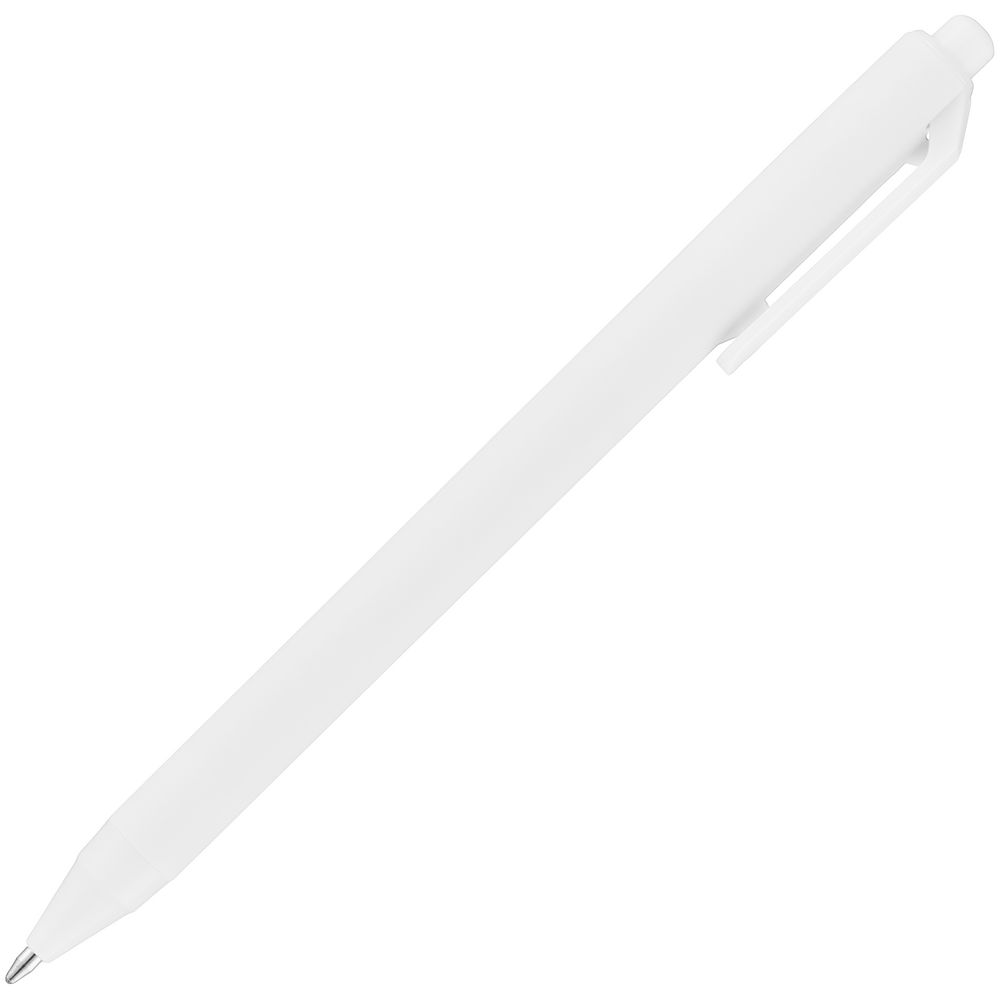 Ручка шариковая Cursive Soft Touch, белая (Миниатюра WWW (1000))