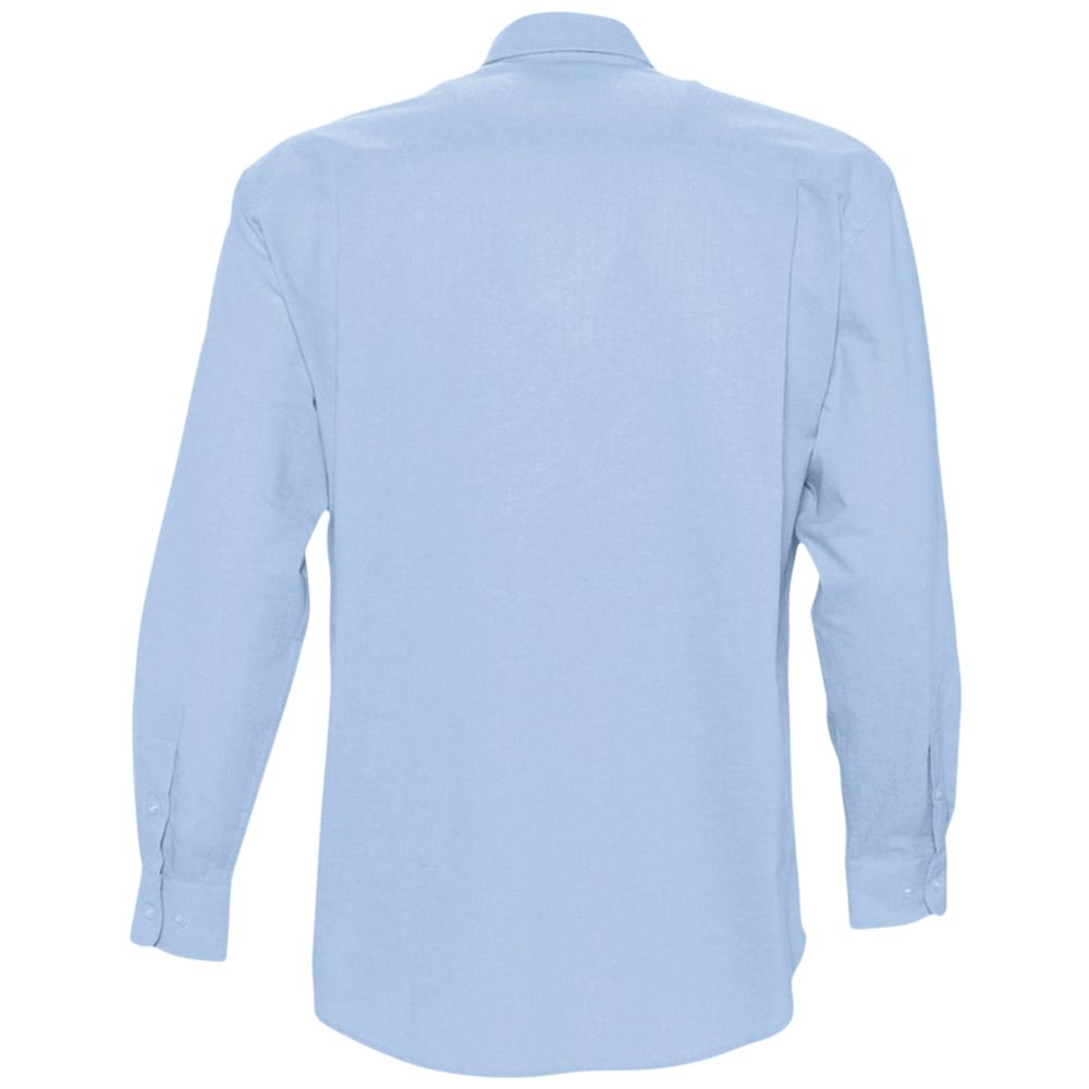 Рубашка мужская с длинным рукавом Boston, голубая (Миниатюра WWW (1000))