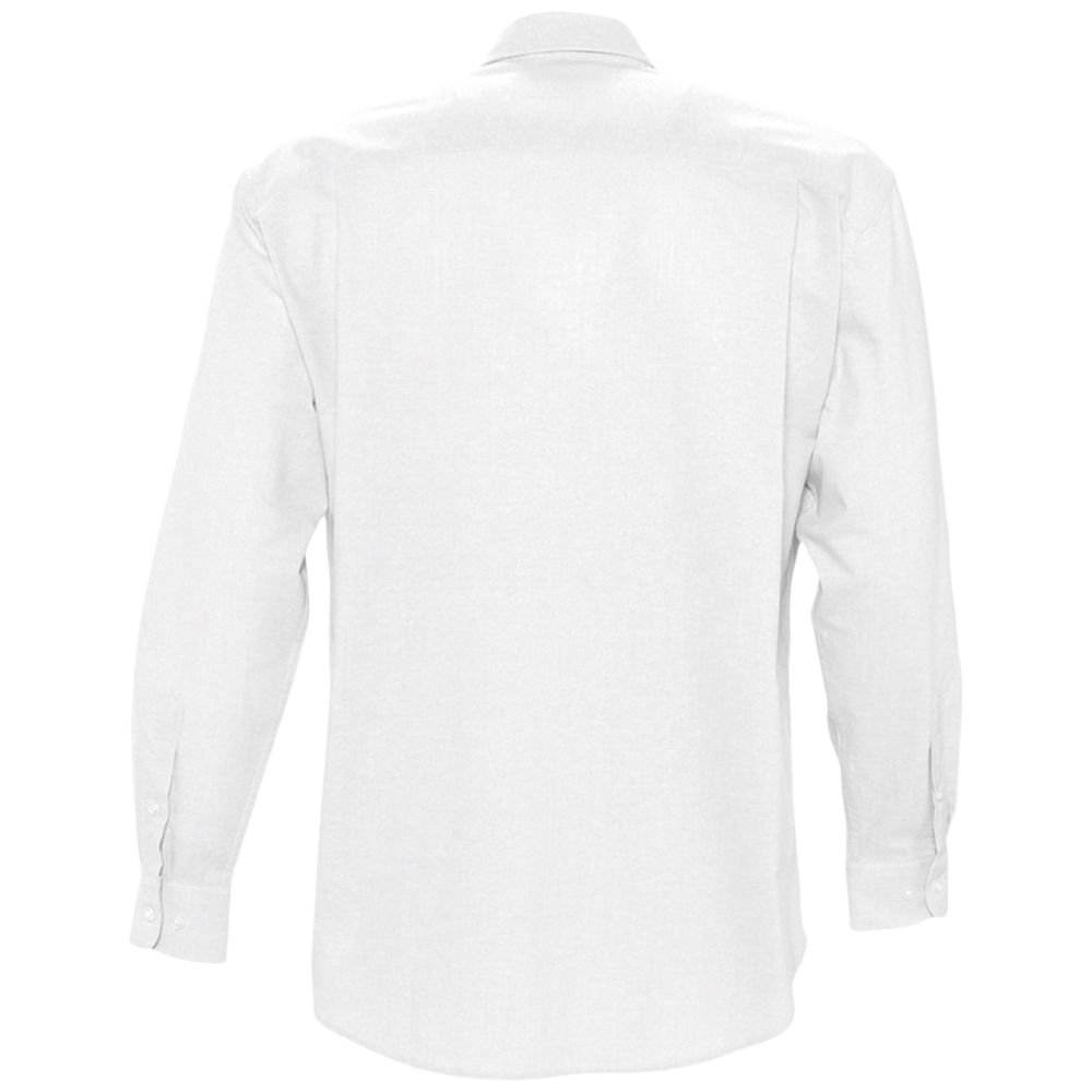 Рубашка мужская с длинным рукавом Boston, белая (Миниатюра WWW (1000))