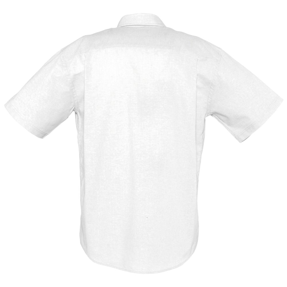 Рубашка мужская с коротким рукавом Brisbane, белая (Миниатюра WWW (1000))
