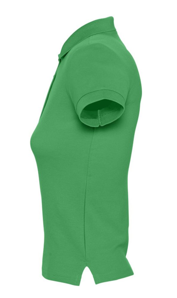 Рубашка поло женская People 210, ярко-зеленая (Миниатюра WWW (1000))