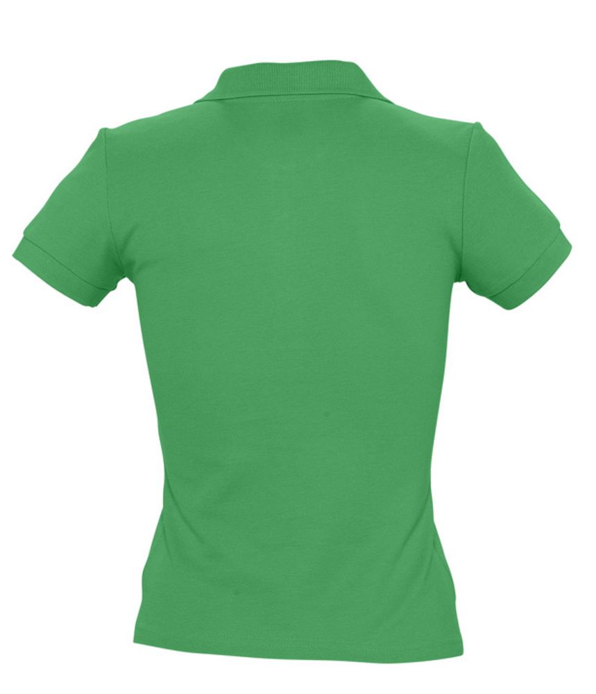 Рубашка поло женская People 210, ярко-зеленая (Миниатюра WWW (1000))