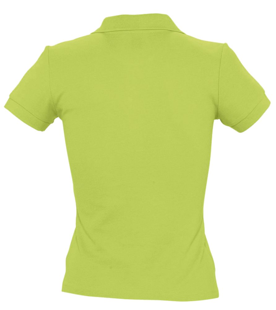Рубашка поло женская People 210, зеленое яблоко (Миниатюра WWW (1000))