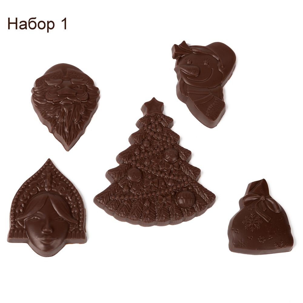 Набор фигурного шоколада Choco New Year на заказ (Миниатюра WWW (1000))