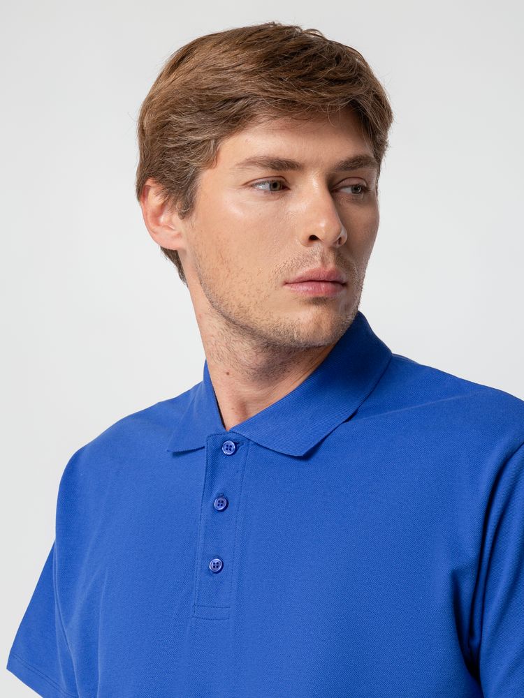 Рубашка поло мужская Spring 210, ярко-синяя (royal) (Миниатюра WWW (1000))