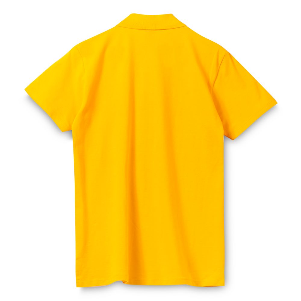 Рубашка поло мужская Spring 210, желтая (Миниатюра WWW (1000))
