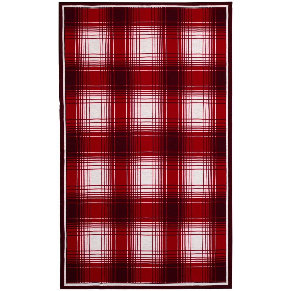 Плед Duotone, красный с белым (Миниатюра WWW (1000))