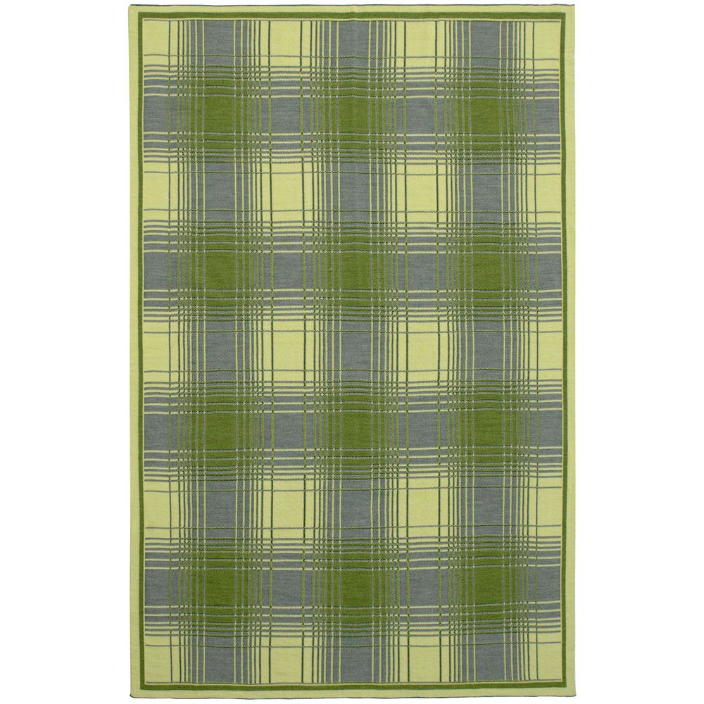 Плед Duotone, зеленый с белым (Миниатюра WWW (1000))