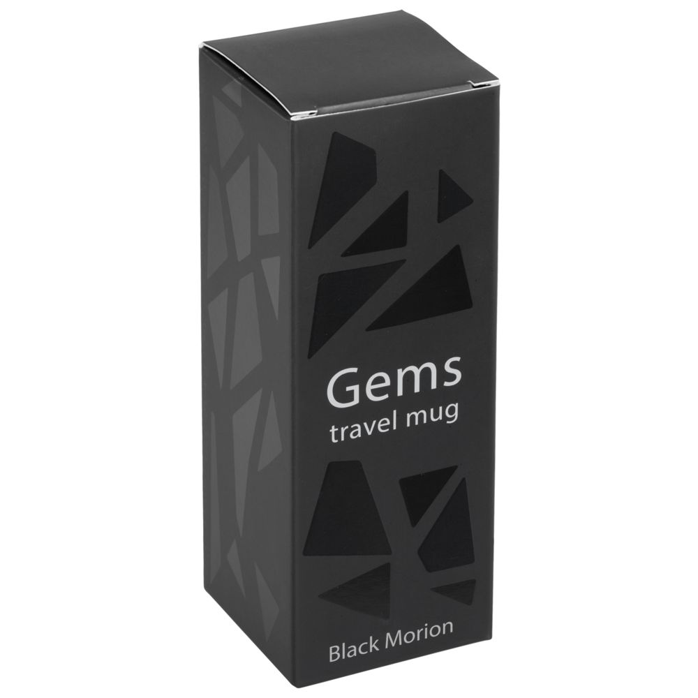 Термостакан Gems Black Morion, черный морион (Миниатюра WWW (1000))