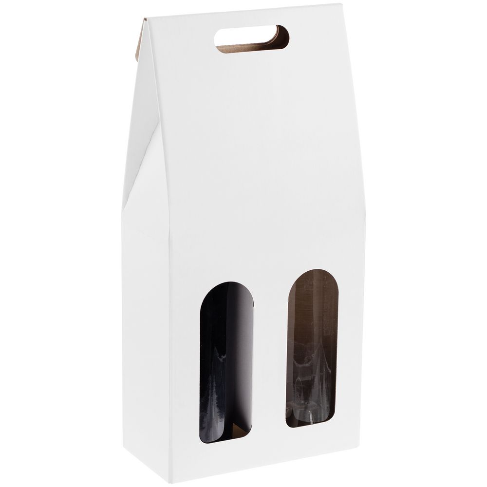 Коробка для двух бутылок Vinci Duo, белая (Миниатюра WWW (1000))