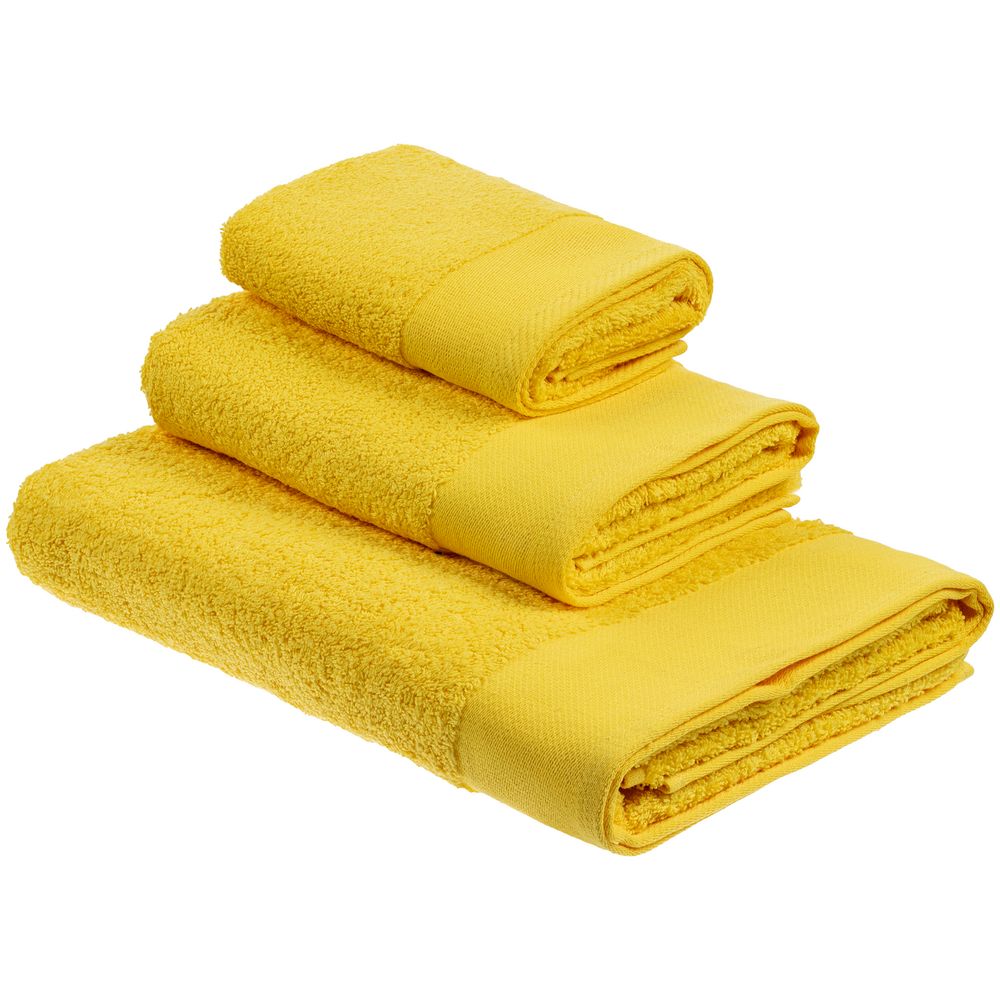 Полотенце Odelle, большое, желтое (Миниатюра WWW (1000))