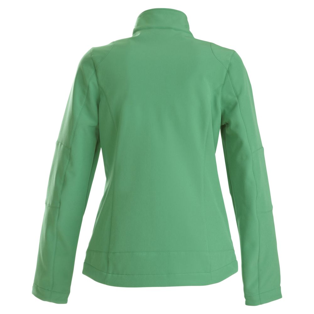 Куртка софтшелл женская Trial Lady, зеленая (Миниатюра WWW (1000))