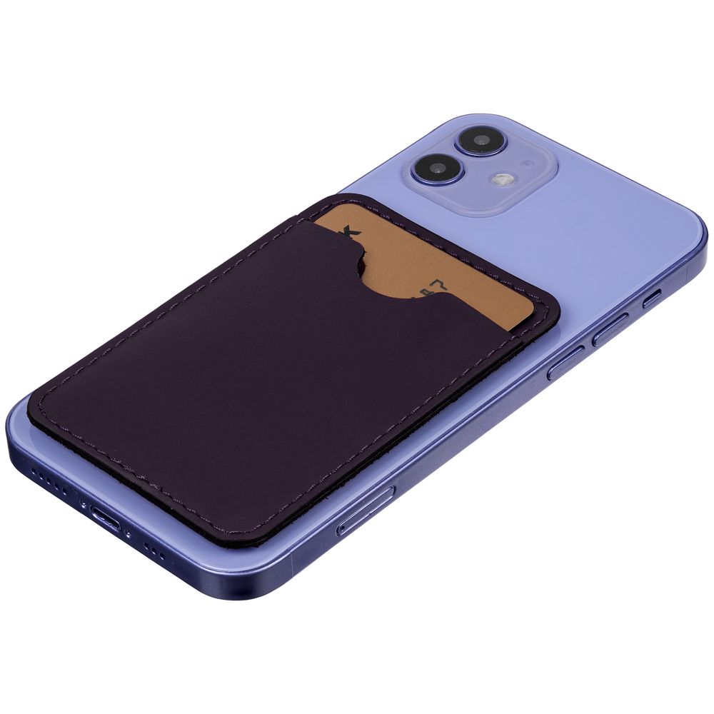 Чехол для карты на телефон Alaska, фиолетовый (Миниатюра WWW (1000))
