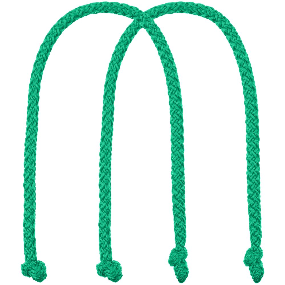 Ручки Corda для пакета M, зеленые
