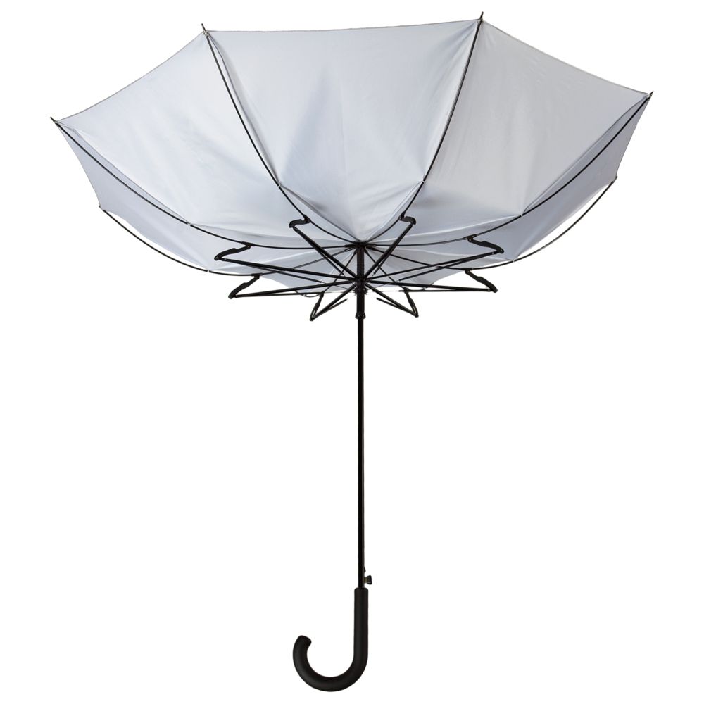 Зонт-трость Wind, серебристый (Миниатюра WWW (1000))