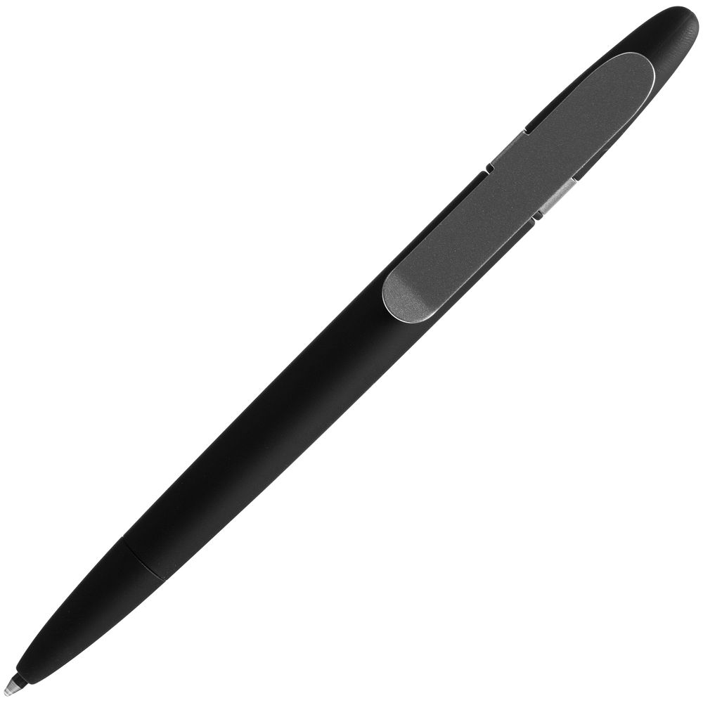 Ручка шариковая Prodir DS5 TSR Metal Clip, черная (Миниатюра WWW (1000))