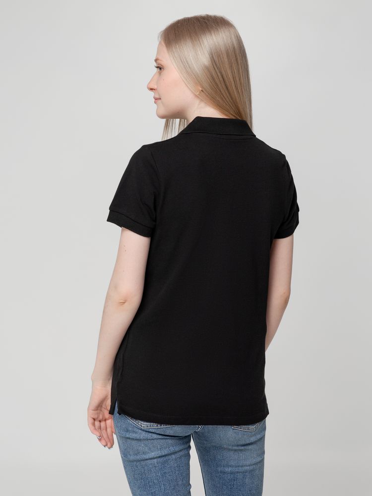 Рубашка поло женская Virma Lady, черная (Миниатюра WWW (1000))