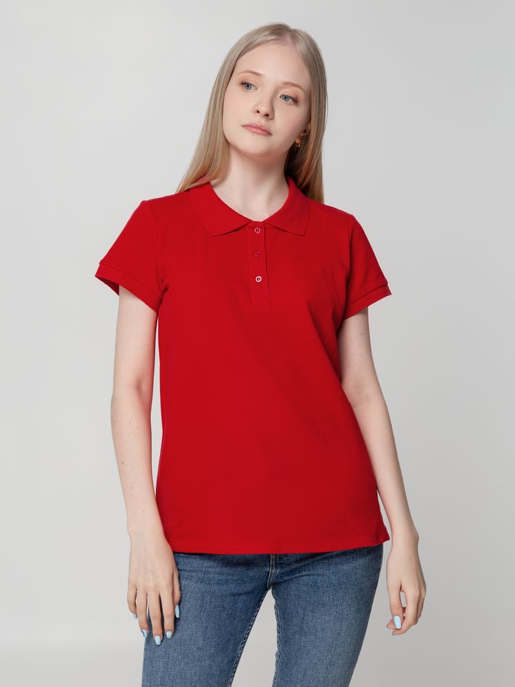 Рубашка поло женская Virma Lady, красная (Миниатюра WWW (1000))