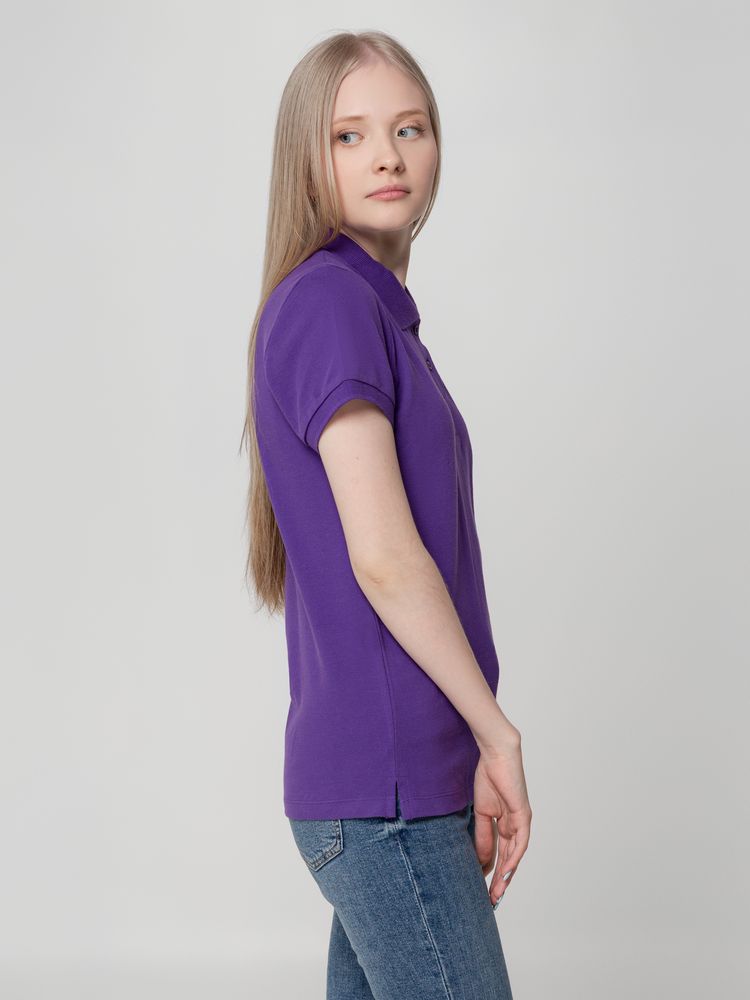 Рубашка поло женская Virma Lady, фиолетовая (Миниатюра WWW (1000))