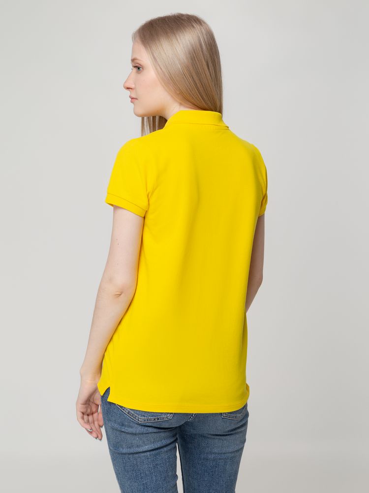Рубашка поло женская Virma Lady, желтая (Миниатюра WWW (1000))