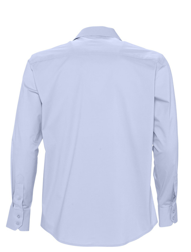 Рубашка мужская с длинным рукавом Brighton, голубая (Миниатюра WWW (1000))