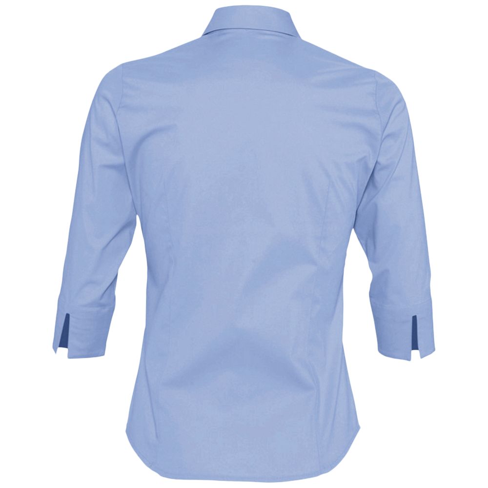 Рубашка женская с рукавом 3/4 Effect 140, голубая (Миниатюра WWW (1000))