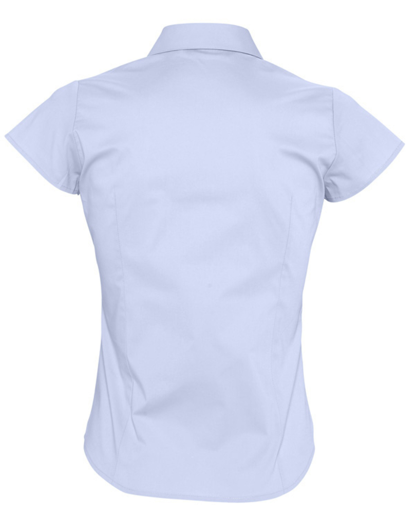 Рубашка женская с коротким рукавом Excess, голубая (Миниатюра WWW (1000))