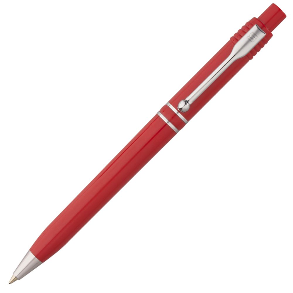 Ручка шариковая Raja Chrome, красная (Миниатюра WWW (1000))