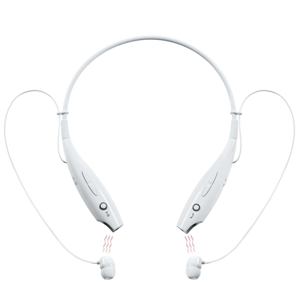 Bluetooth наушники stereoBand, ver.2, белые (Миниатюра WWW (1000))