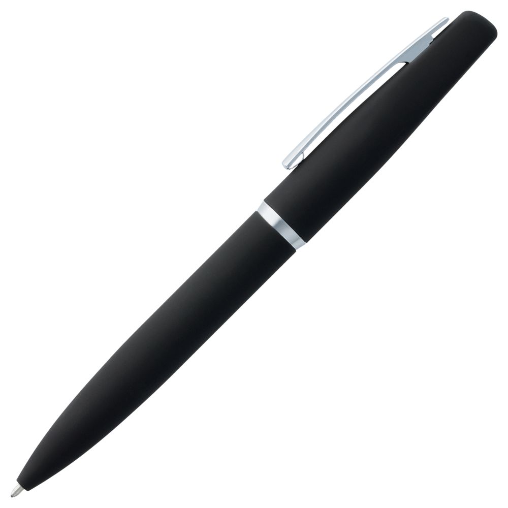 Ручка шариковая Bolt Soft Touch, черная (Миниатюра WWW (1000))