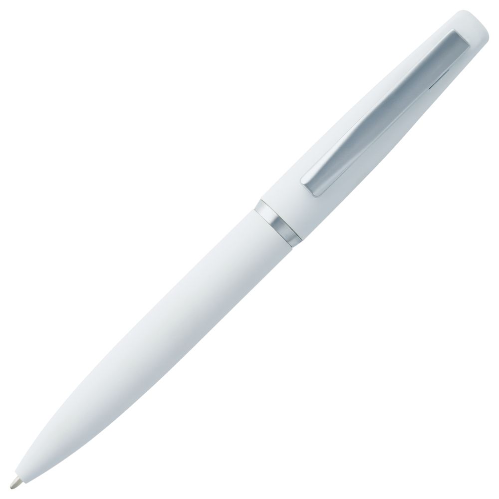 Ручка шариковая Bolt Soft Touch, белая (Миниатюра WWW (1000))