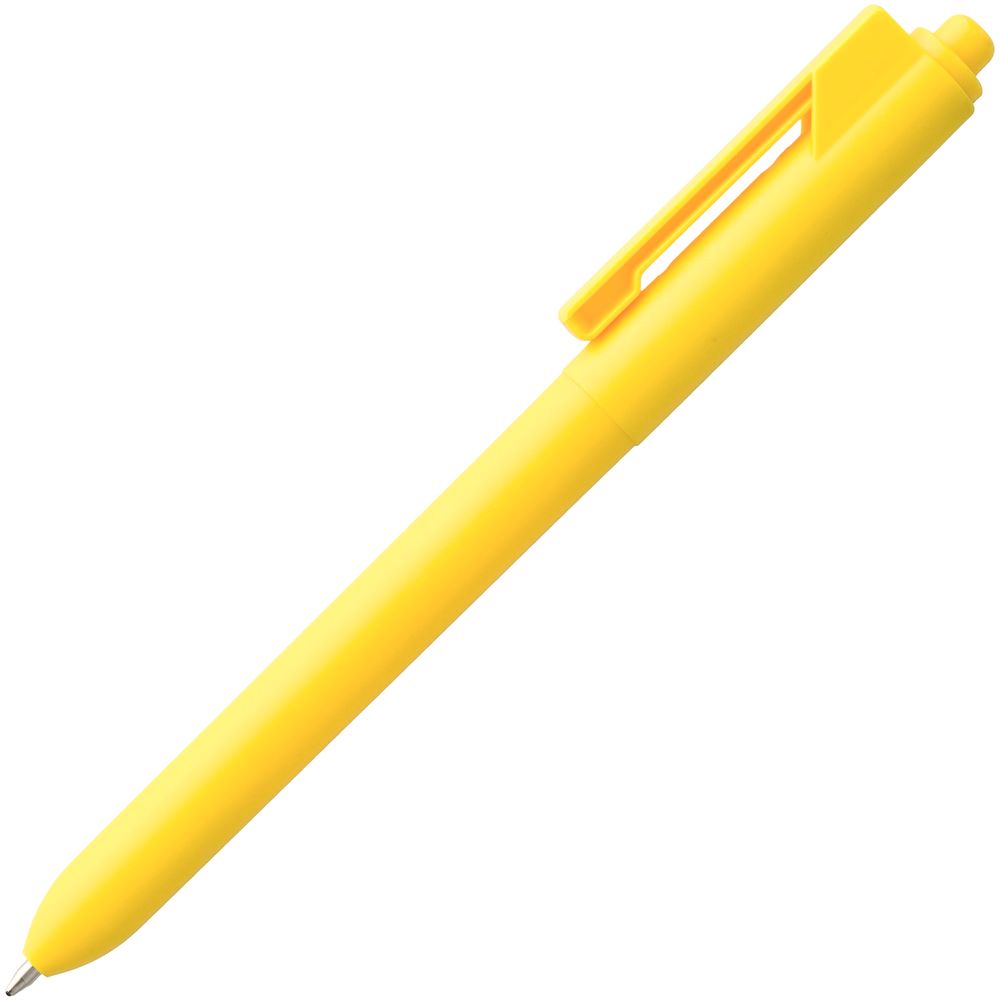 Ручка шариковая Hint, желтая (Миниатюра WWW (1000))
