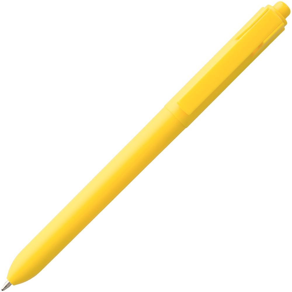 Ручка шариковая Hint, желтая (Миниатюра WWW (1000))