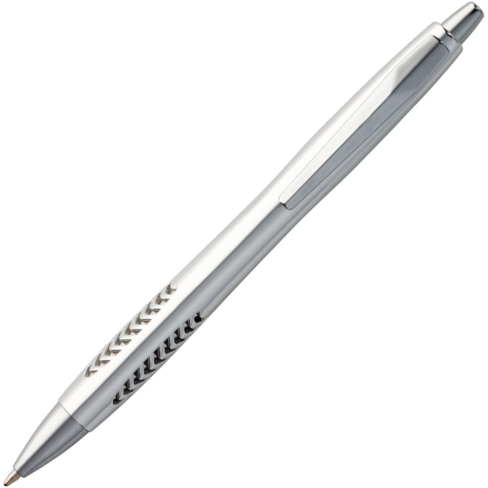 Ручка шариковая Barracuda, серебристая (Миниатюра WWW (1000))