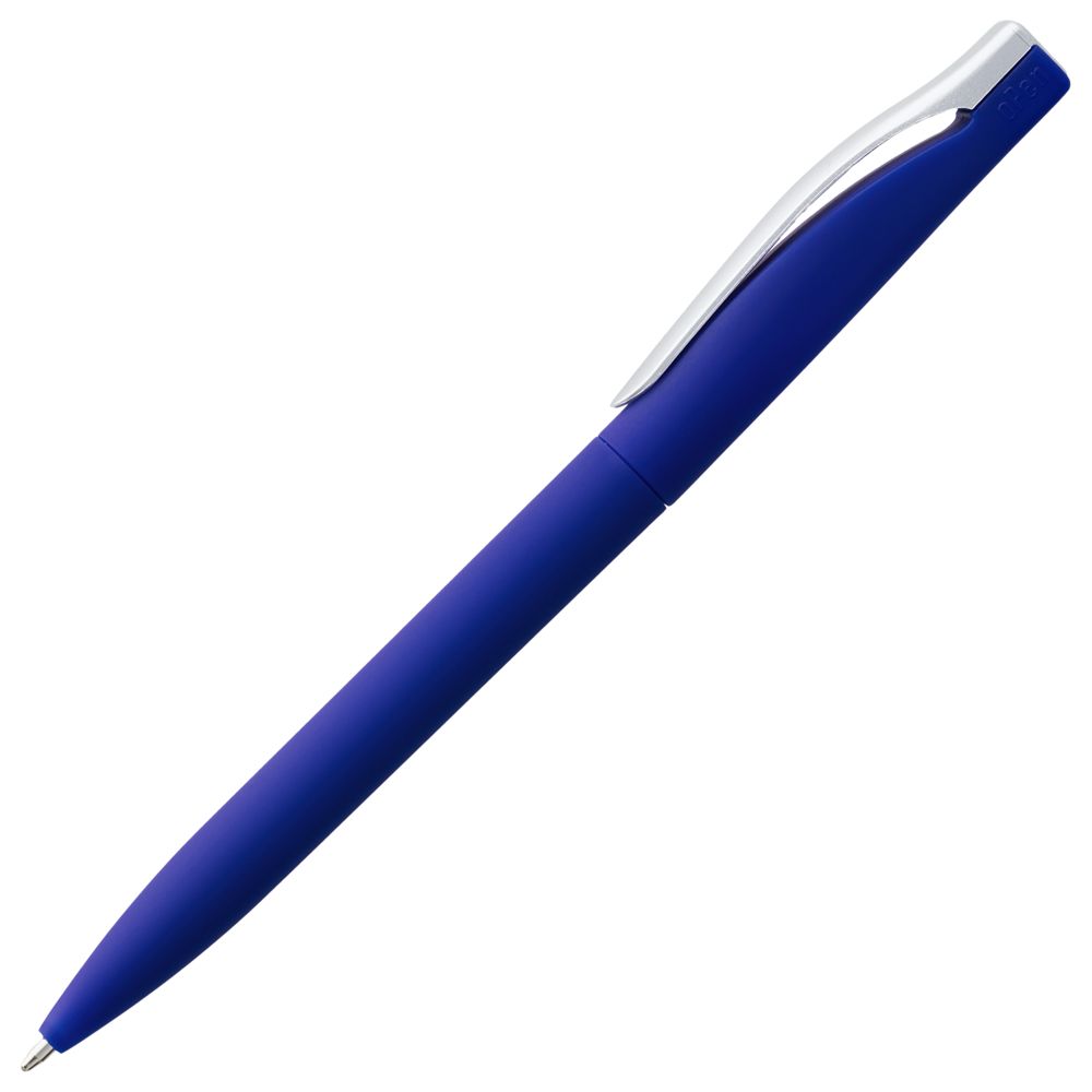 Ручка шариковая Pin Soft Touch, синяя (Миниатюра WWW (1000))