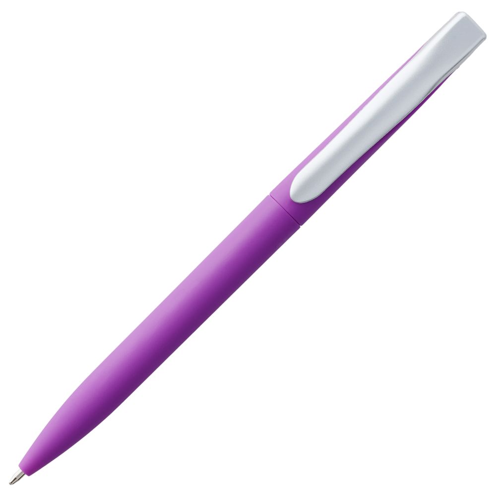 Ручка шариковая Pin Soft Touch, фиолетовая (Миниатюра WWW (1000))