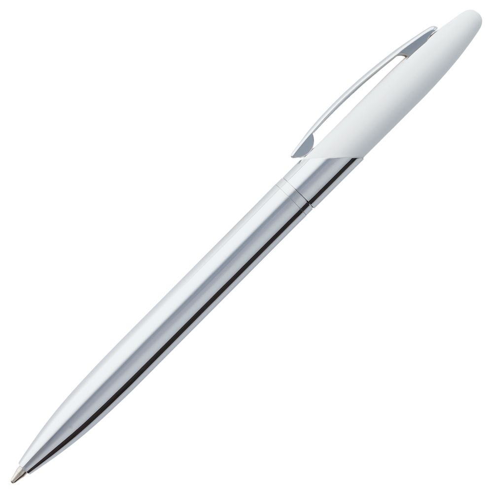 Ручка шариковая Dagger Soft Touch, белая (Миниатюра WWW (1000))