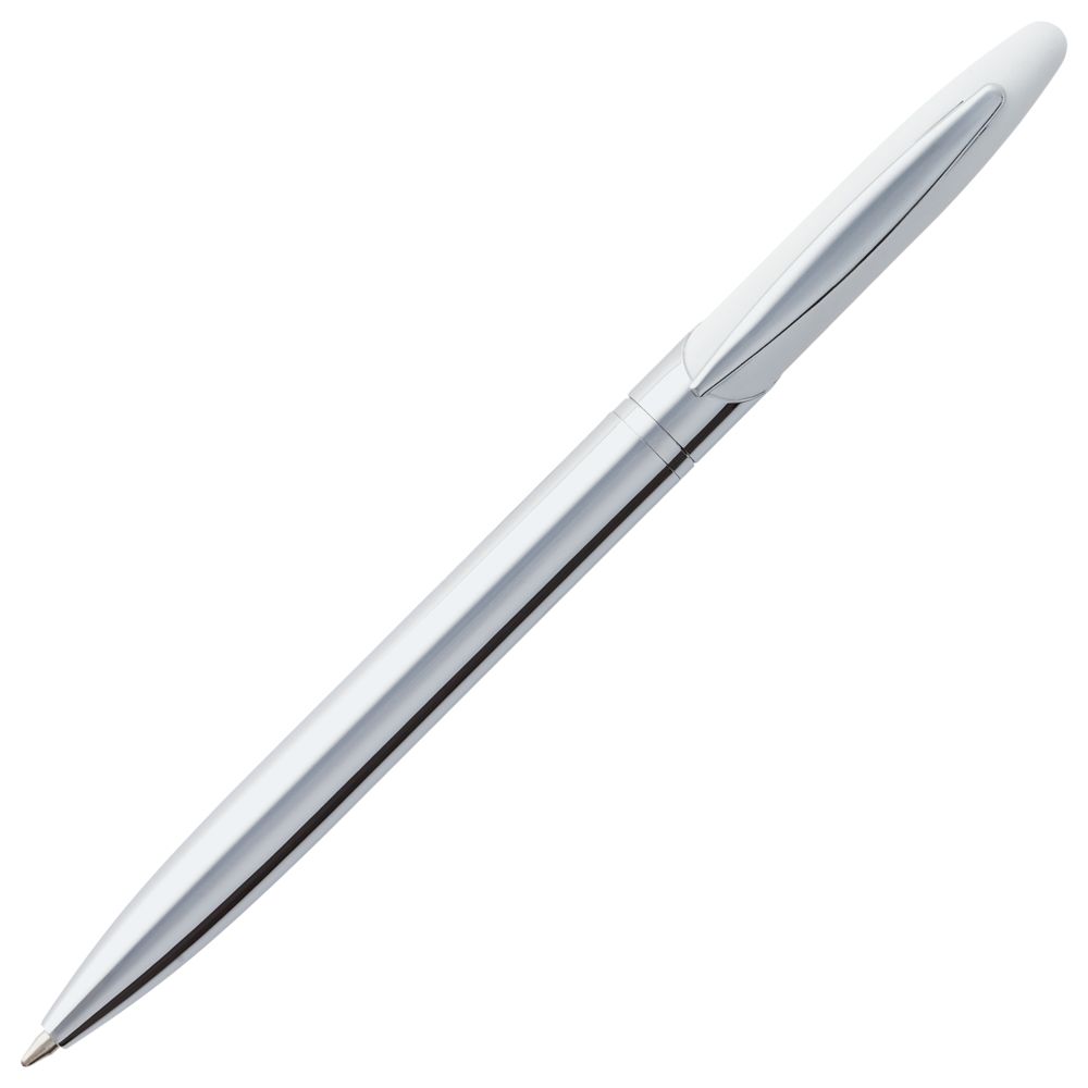 Ручка шариковая Dagger Soft Touch, белая (Миниатюра WWW (1000))