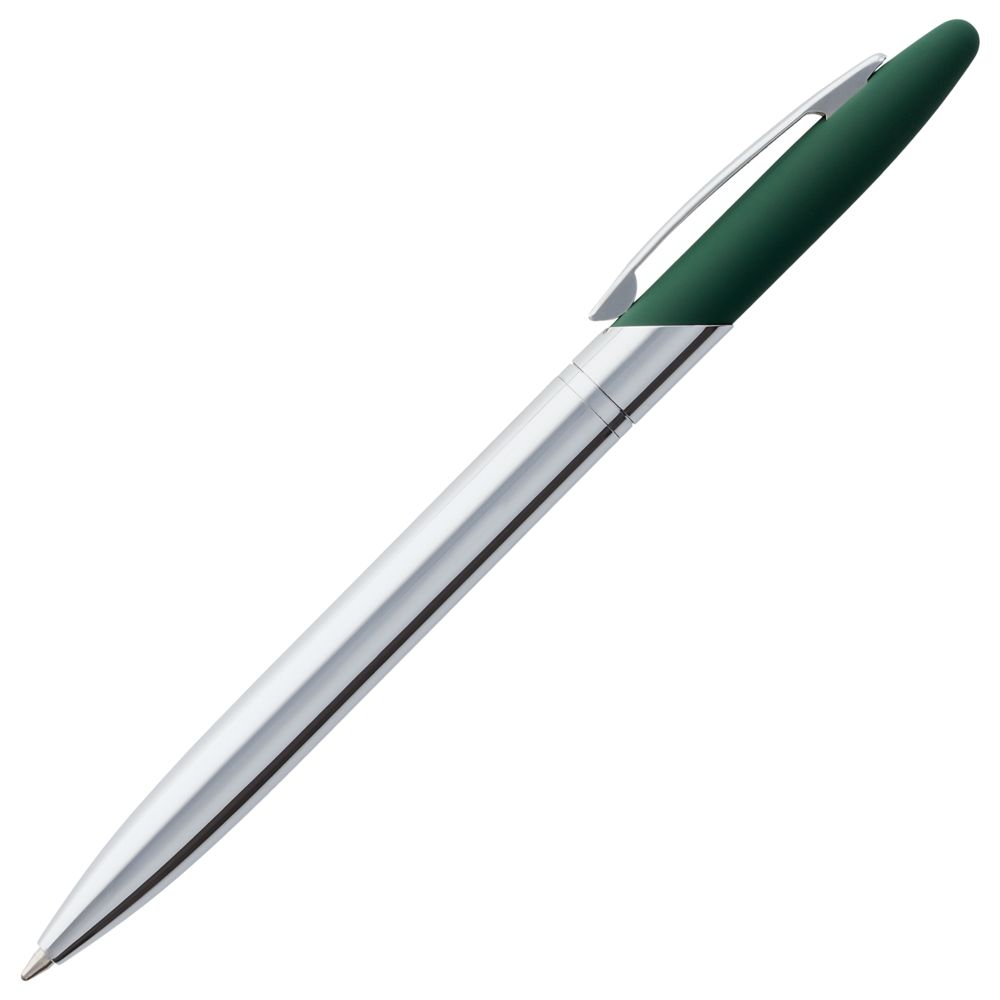Ручка шариковая Dagger Soft Touch, зеленая (Миниатюра WWW (1000))