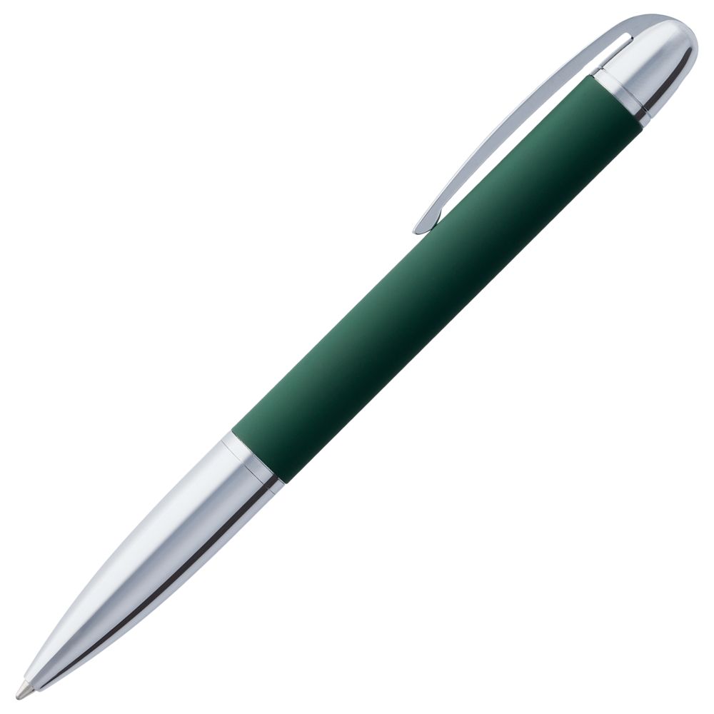 Ручка шариковая Arc Soft Touch, зеленая (Миниатюра WWW (1000))