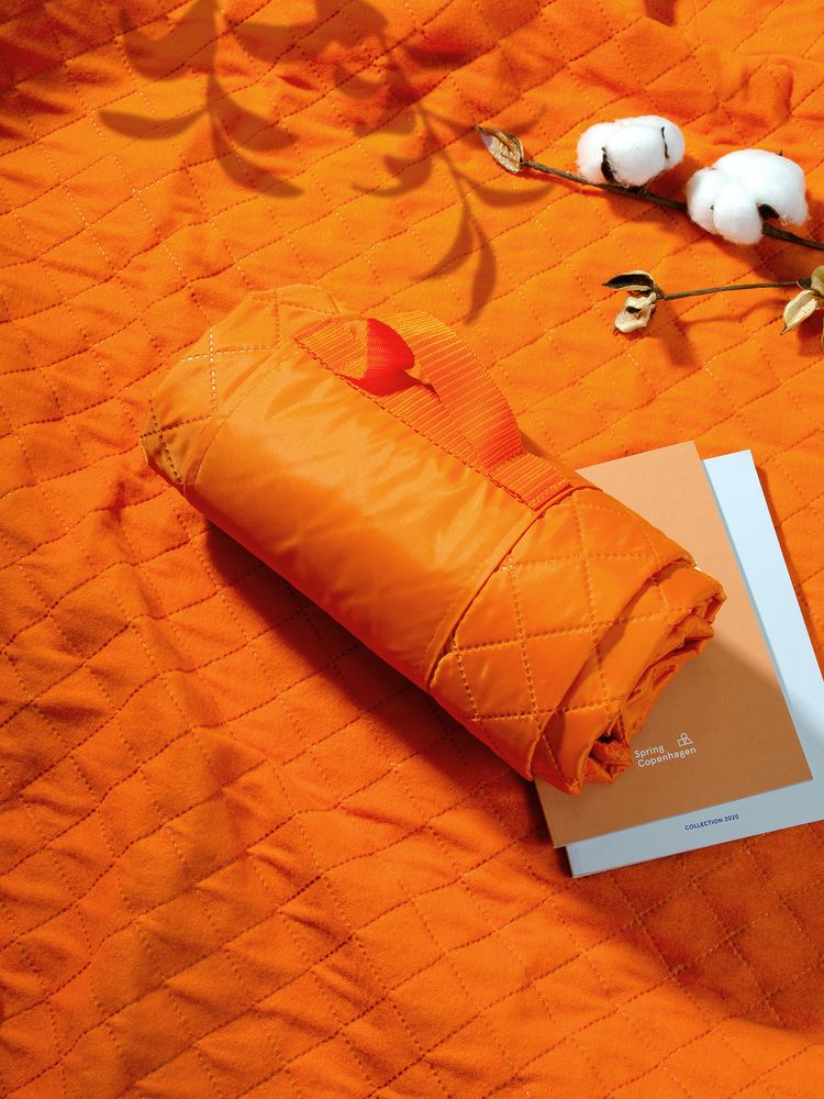 Плед для пикника Comfy, оранжевый (Миниатюра WWW (1000))