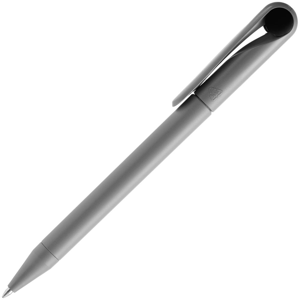 Ручка шариковая Prodir DS1 TMM Dot, серая с черным (Миниатюра WWW (1000))
