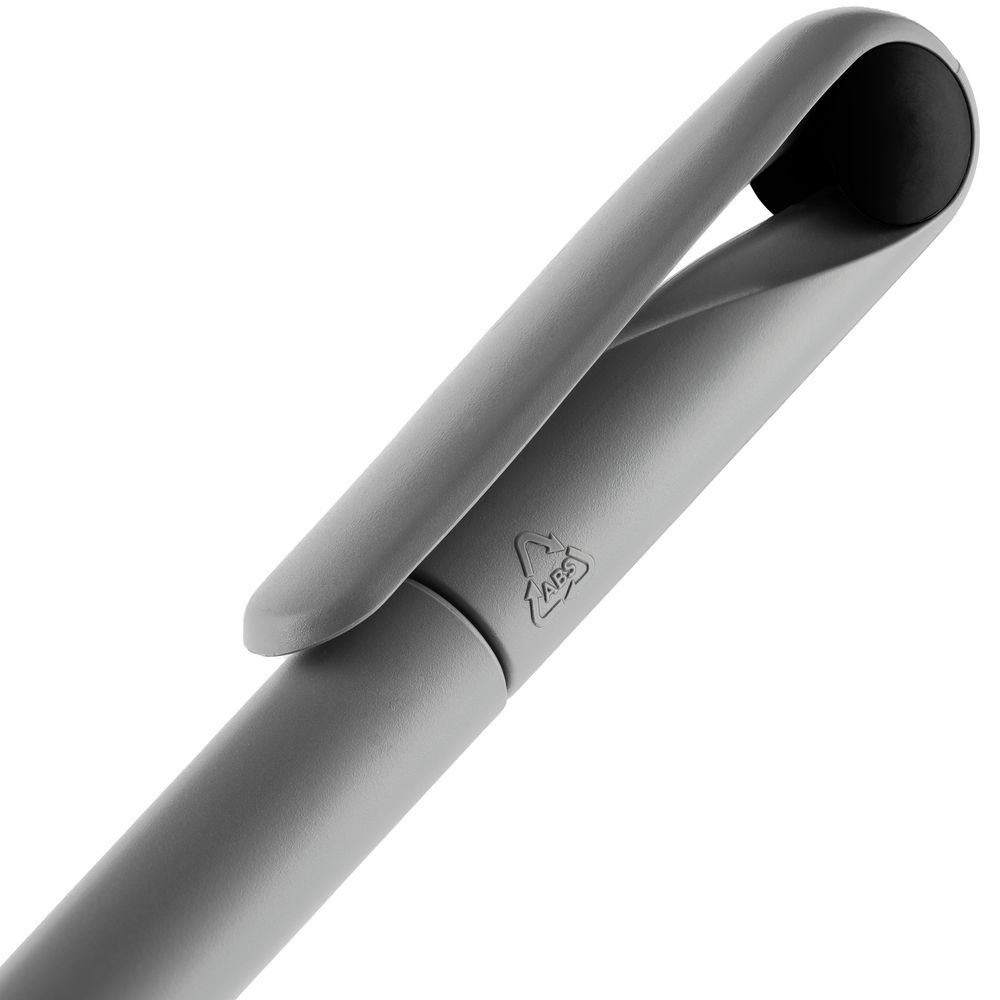 Ручка шариковая Prodir DS1 TMM Dot, серая с черным (Миниатюра WWW (1000))