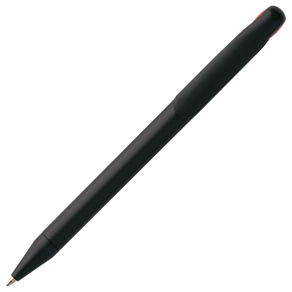 Ручка шариковая Prodir DS1 TMM Dot, черная с красным (Миниатюра WWW (1000))