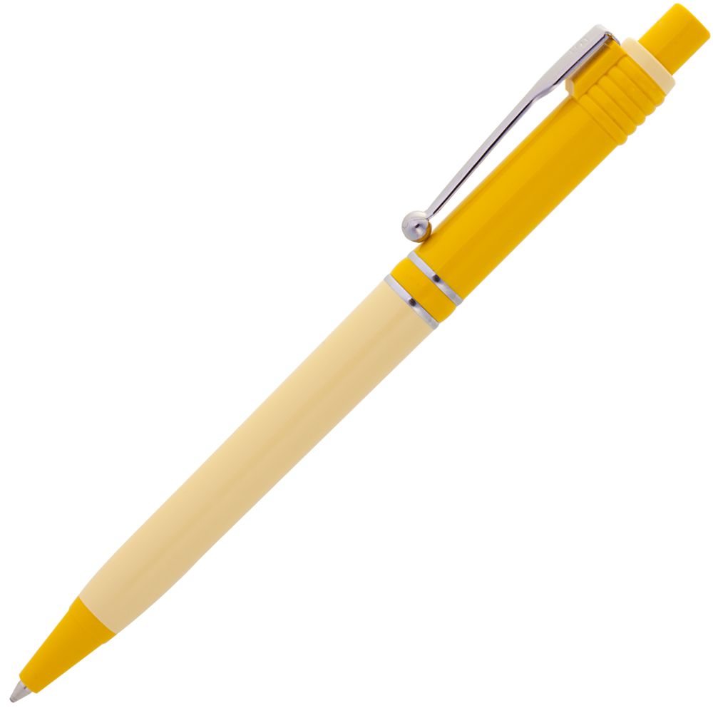 Ручка шариковая Raja Shade, желтая (Миниатюра WWW (1000))