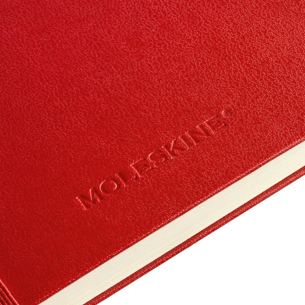 Записная книжка Moleskine Classic Large, в линейку, красная (Миниатюра WWW (1000))