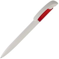 Ручка шариковая Bio-Pen, белая с красным